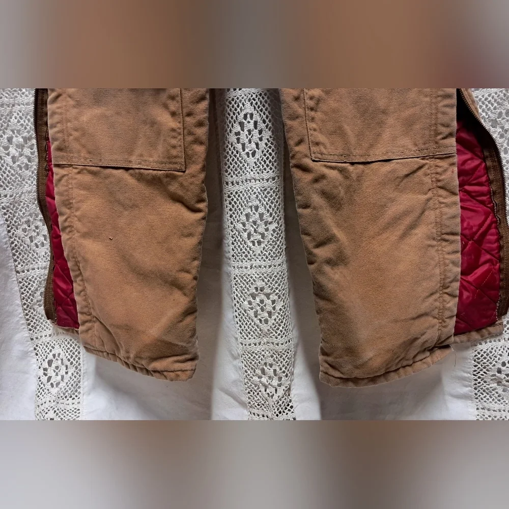 Carhartt Tan Work Coveralls - Picture 3 of 9